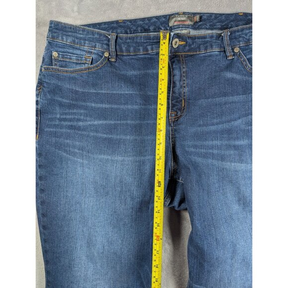 Torrid Boyfriend Straight Jeans Womens Plus Size 24 Vintage Stretch High Rise - Picture 5 of 9